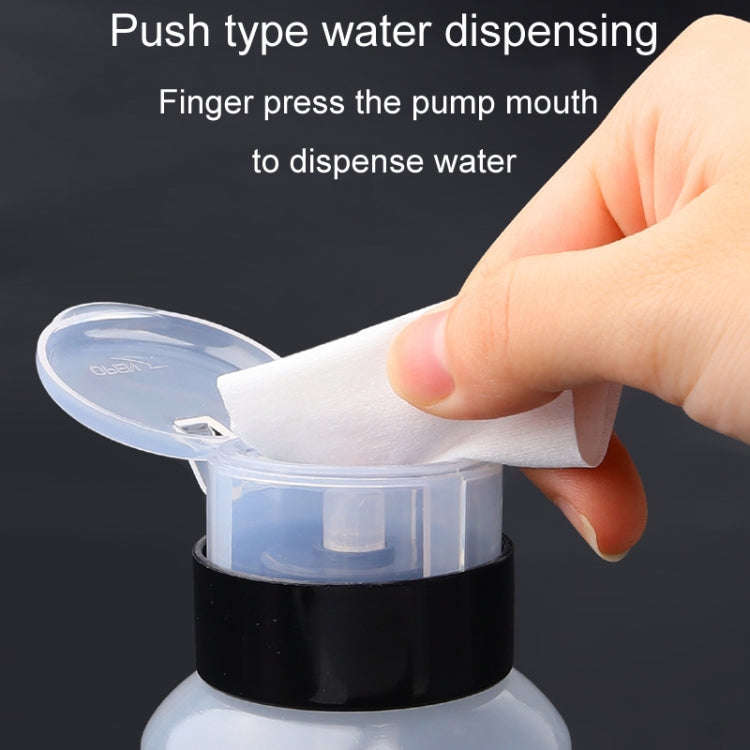 250ml Portable Leak-Proof Alcohol Bottle With Lock Household Cleaning Volumetric Empty Bottle