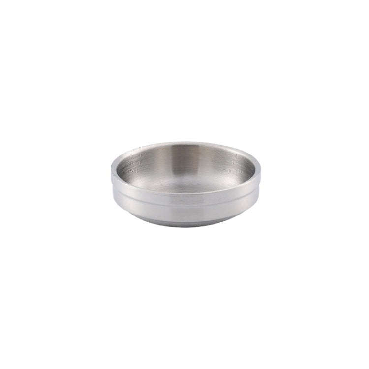 304 Stainless Steel Sauce Dish Kitchen Grill Seasoning Dish Cutlery, Model: 9cm Silver
