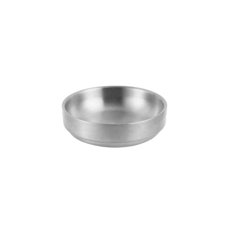 304 Stainless Steel Sauce Dish Kitchen Grill Seasoning Dish Cutlery, Model: 10.5cm Silver