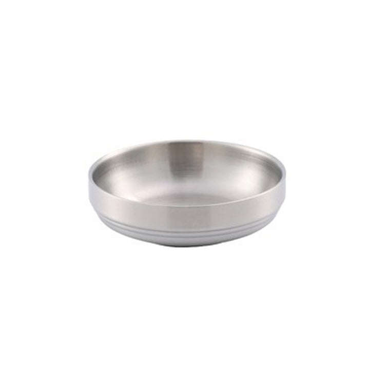 304 Stainless Steel Sauce Dish Kitchen Grill Seasoning Dish Cutlery, Model: 13cm Silver