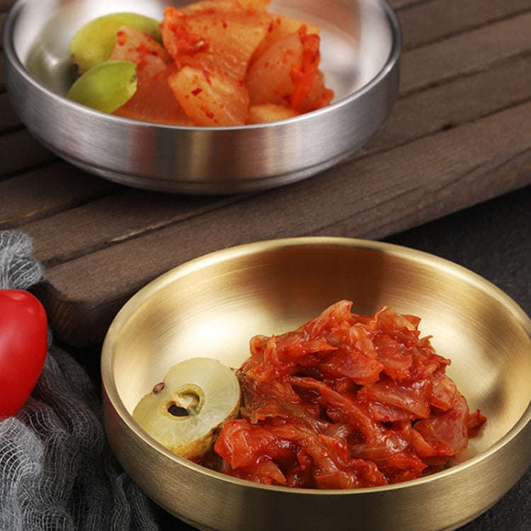 304 Stainless Steel Sauce Dish Kitchen Grill Seasoning Dish Cutlery, Model: 19cm Silver
