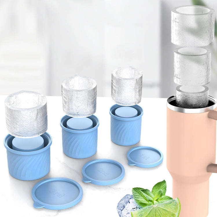 For Stanley Water Cup Silicone Ice Mould Ice Cubes Easy Release, Color: 1st Green