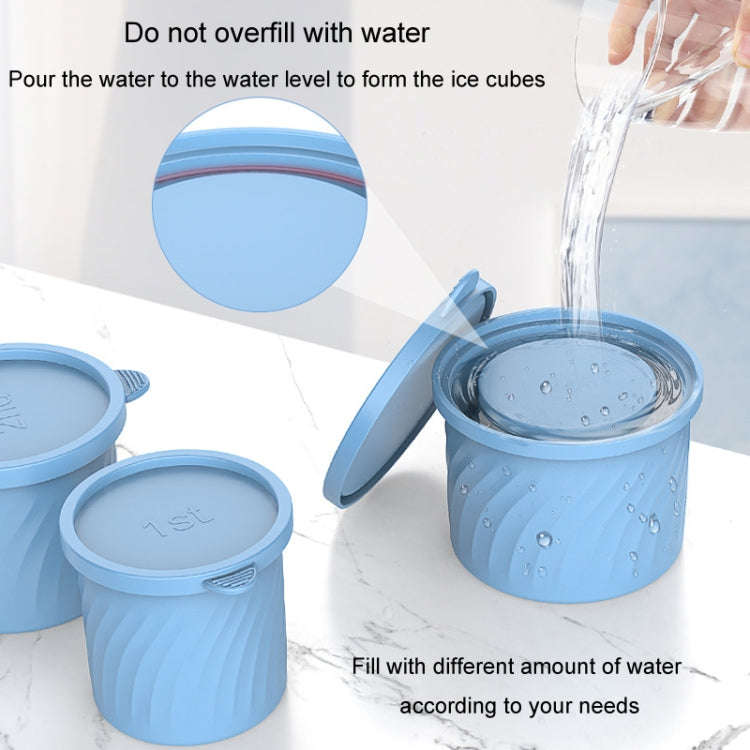 For Stanley Water Cup Silicone Ice Mould Ice Cubes Easy Release, Color: 3rd Pink