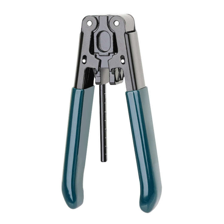 Fiber Optic Stripper Metal Cable Stripper Cold Splicing Tool Pliers(Round Core)