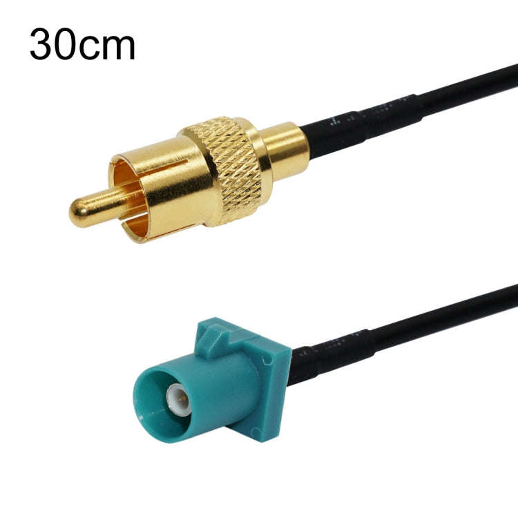30cm RCA Male To Fakra Z Male RG174 Cable Coaxial RF Adapter Cable