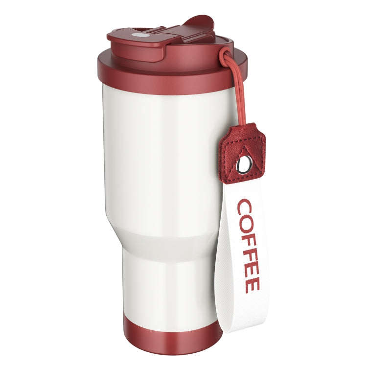 Stainless Steel Car Coffee Mug Double-Wall Vacuum Keep Cold Insulated Cup With Lanyard, Capacity:...