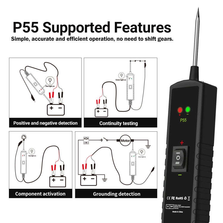 Automotive Electrical Circuit Tester System Short Circuit Tracking Positioning Diagnostic Instrum...