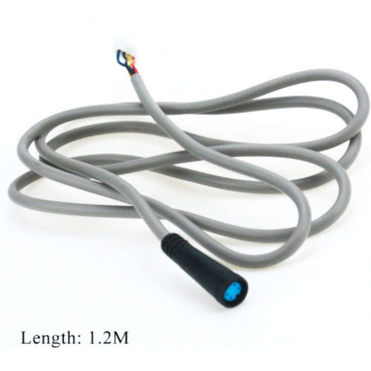 For Xiaomi M365 AIMITE Electric Scooter Accessories 1.2m Power Cord Controller Connection Wire(Grey)