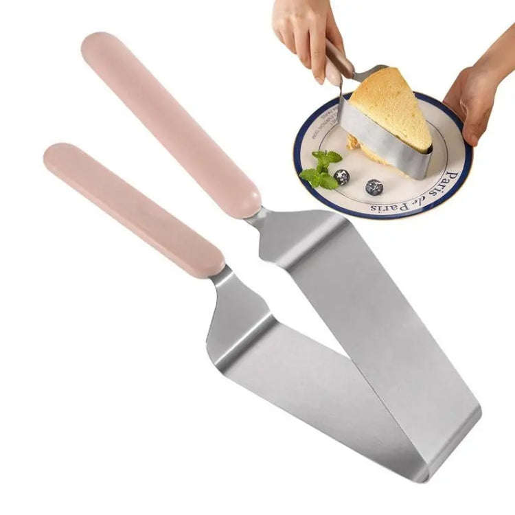 Stainless Steel Triangle Cake Dividing Knife Cake Slicer(Cake Clip)