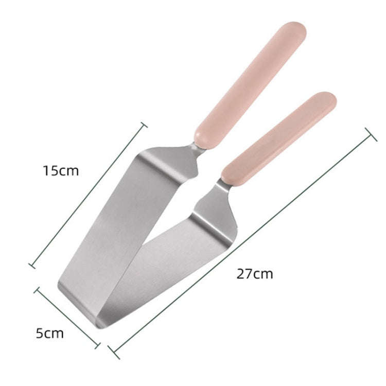 Stainless Steel Triangle Cake Dividing Knife Cake Slicer(Cake Clip)