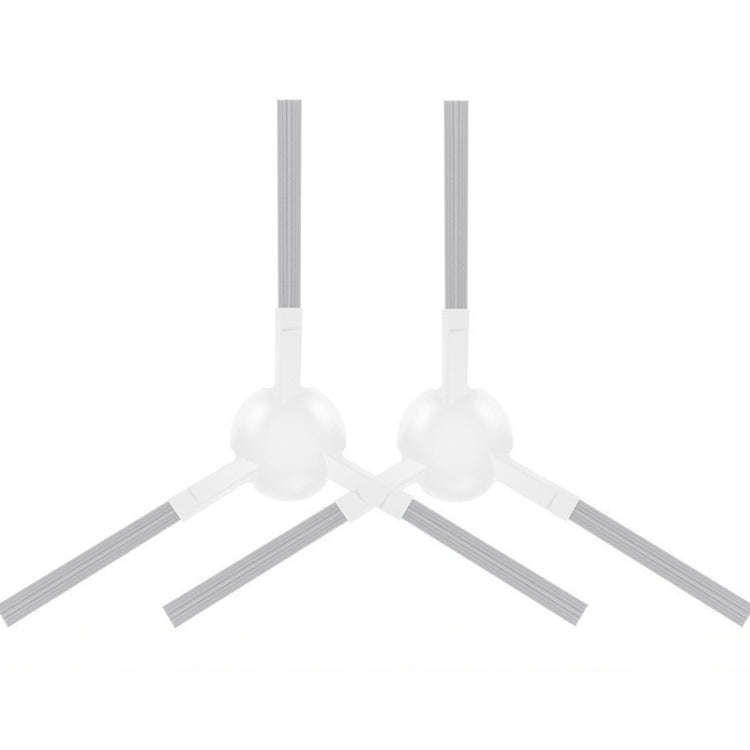 For Dreame L20 Ultra / X20 Pro / X20 Pro Plus Robot Vacuum Accessories 1pair White Side Brush