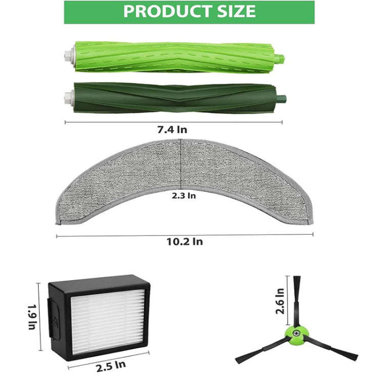 For iRobot Roomba Combo J7+ Robot Vacuum And Mop Accessories Kit