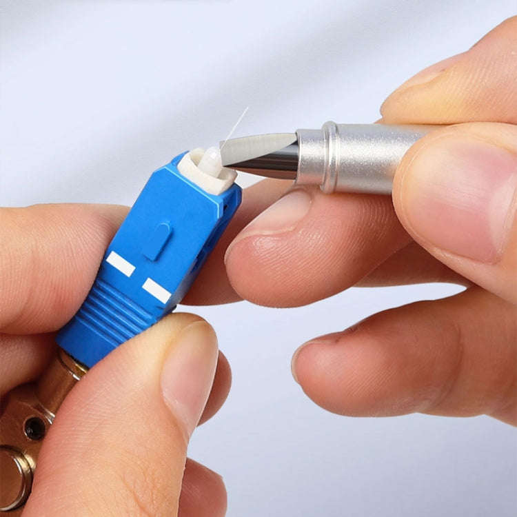 Tungsten Steel Fiber Cutting Knife Pen Type Portable Bare Fiber Cutter, Style: Flat Blade