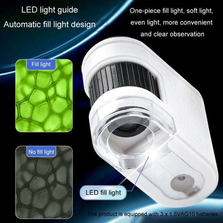 80X Children Mini Portable Microscope Student Antique Jewelry Identification Science Experiment T...