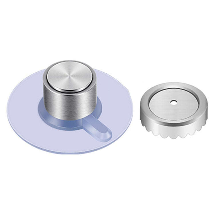Stainless Steel Magnetic Soap Holder Bathroom Wall Mounted Drainage Nail Free Soap Rack, Model: C...