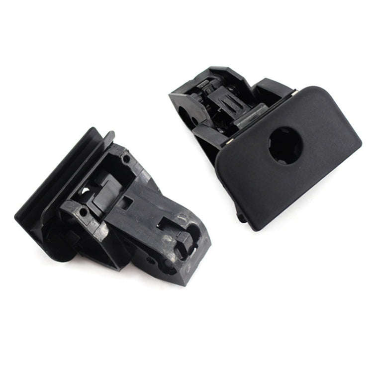For 2002-2009 Volkswagen Polo OE 6Q0857131D Glove Box Lid Handle, Color: Black With Hole