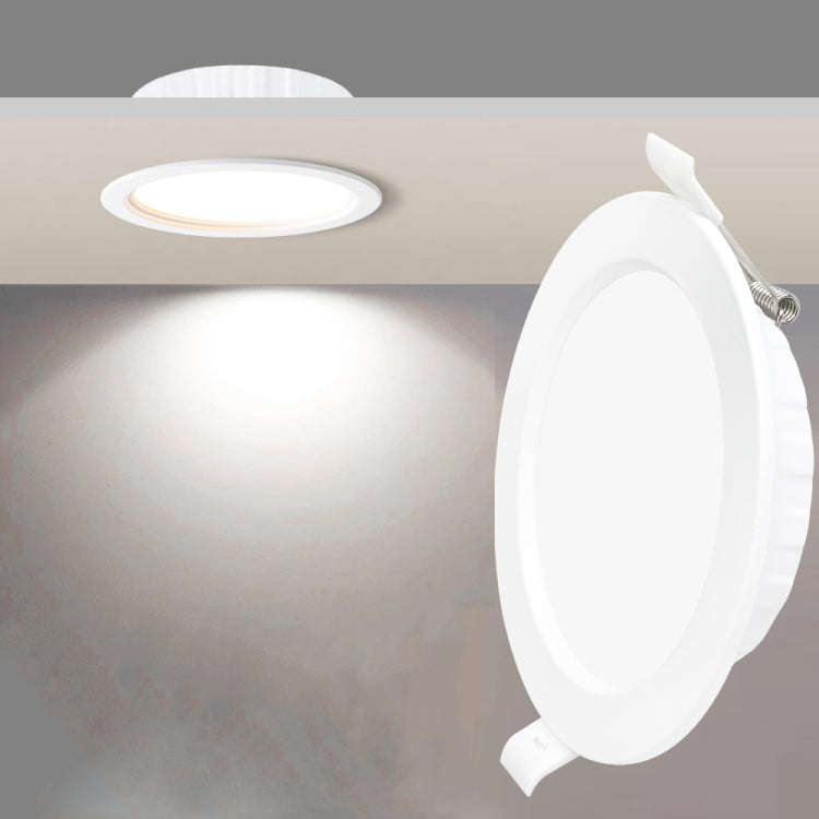2.5 inch LED Recessed Indoor Lighting Downlight Round Energy Saving High Brightness Panel Lamp(Wh...