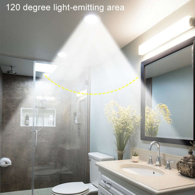 3.5 inch LED Recessed Indoor Lighting Downlight Round Energy Saving High Brightness Panel Lamp(Wa...