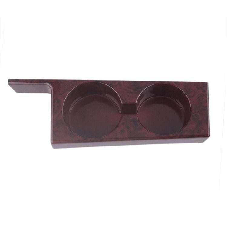 For BMW 5 Series E39/528i/530i/M5 Left-hand Drive Car Central Control Cup Holder, Color: Rosewood...