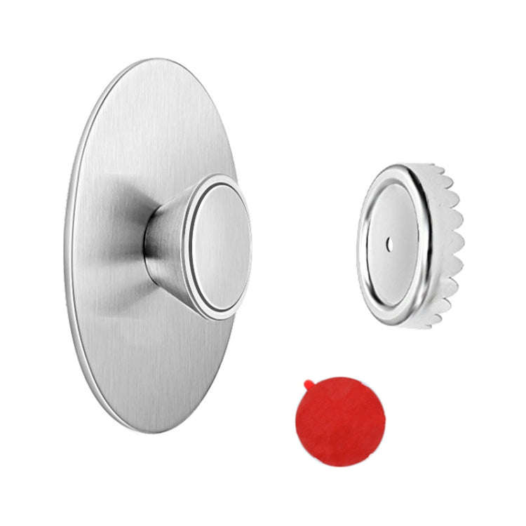 Bathroom Drainage Magnetic Soap Holder Punch-Free 304 Stainless Steel Soap Hanger(No Trace Adhesive)