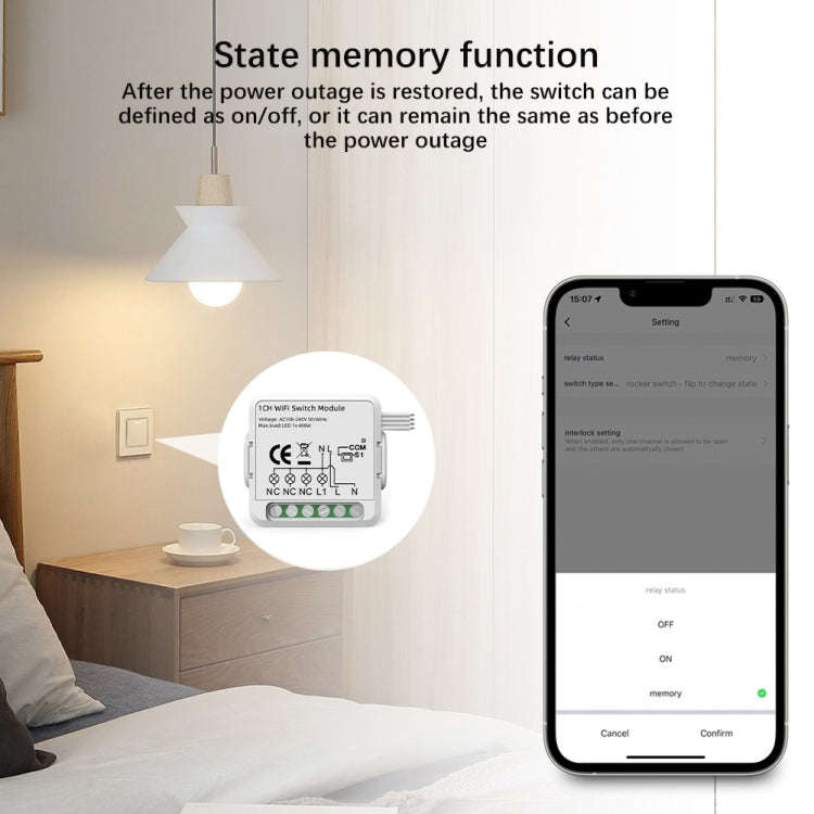 2CH WiFi Smart Switch Module For Alexa / Google Home / Tuya Smart Life APP