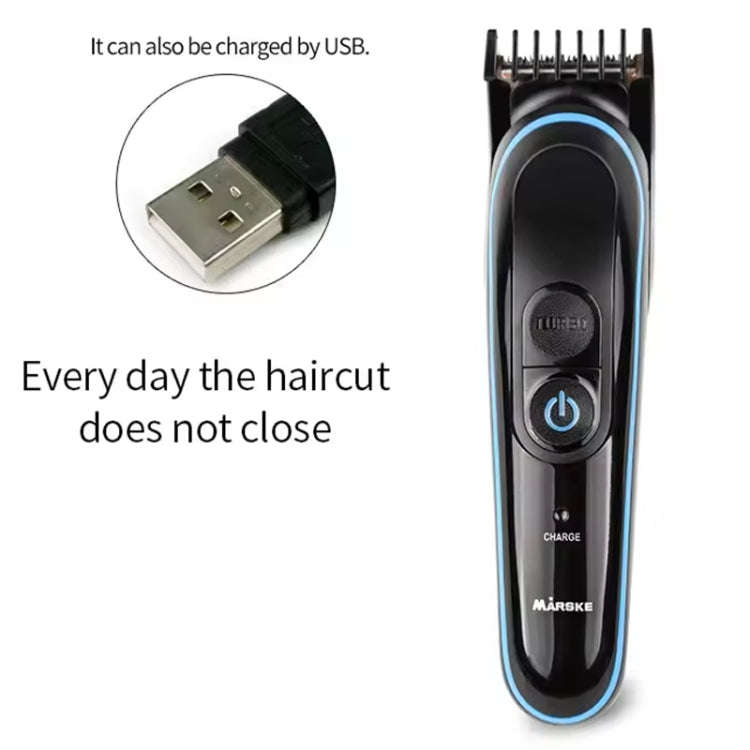 MARSKE MS-5010 Electric Hair Clipper 5 In 1 Multi-function Shaver Rechargeable Styler(USB Without...