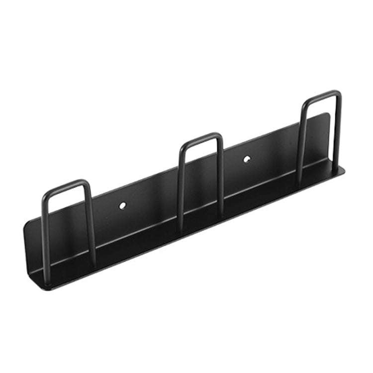 Household Glass Cup Holder Inverted Cup Hanger Bar Free Hole Wall Mounted Drainage Mug Shelf, Col...