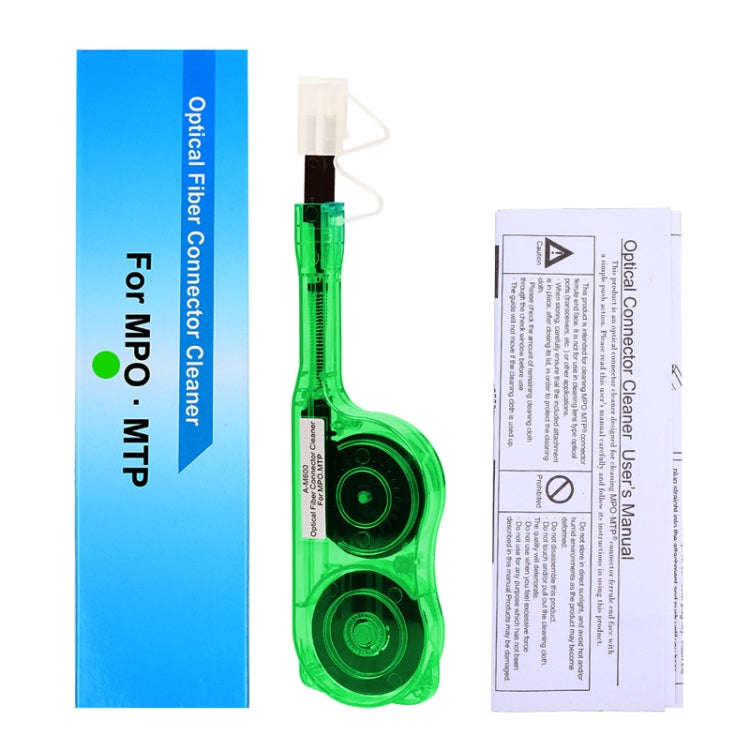 For MPO / MTP Fiber Optic Cleaning Pen Optical Module Ferrule Endface Cleaner(Green)