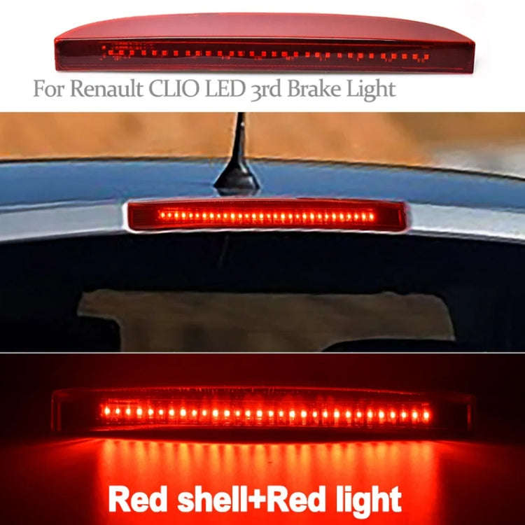 For 1998-2006 Renault Clio II High Mounted Brake Light(Red OE 7700410753)