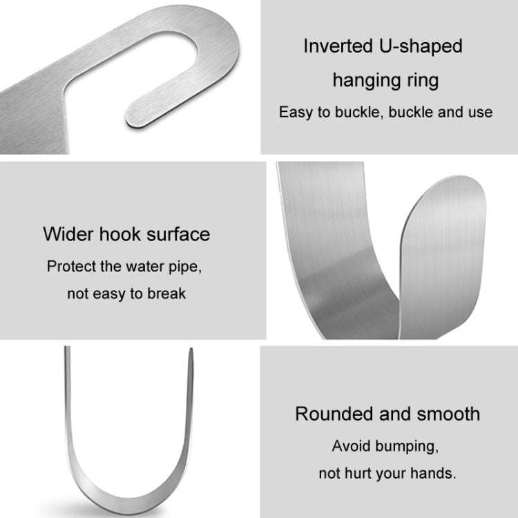 Home Outdoor Water Hose Hook Stainless Steel Patio Hose Storage Holder Car Wash Faucet Hook(Origi...