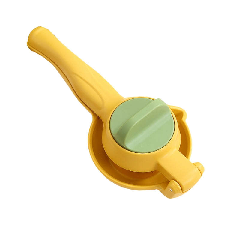 Household Manual Lemon Juicer Kitchen Folding Fruit Squeezer(Yellow)