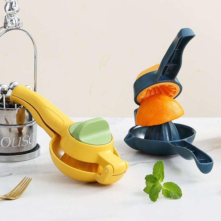 Household Manual Lemon Juicer Kitchen Folding Fruit Squeezer(Blue)