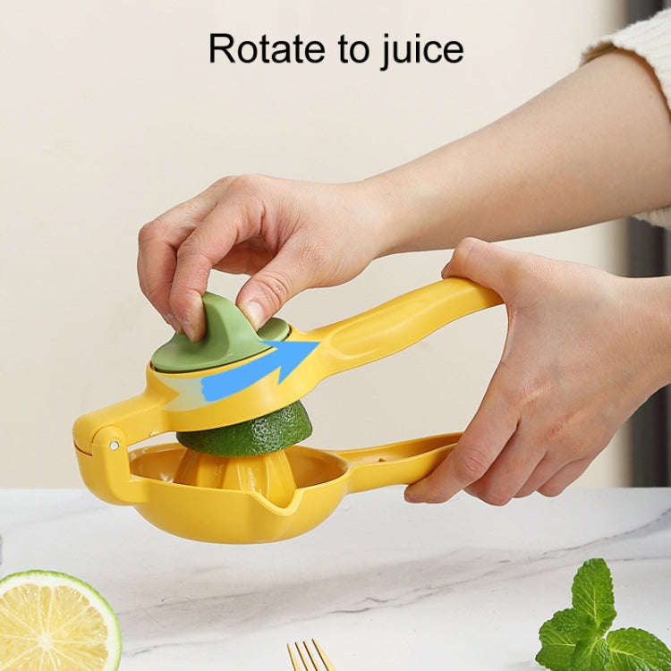 Household Manual Lemon Juicer Kitchen Folding Fruit Squeezer(Blue)