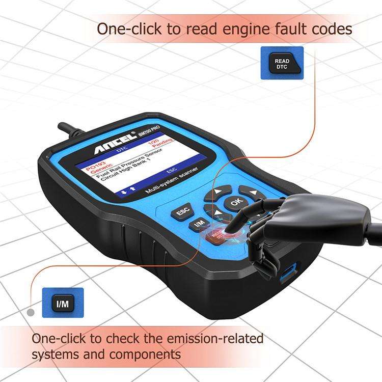ANCEL BM700 Upgraded Version For BMW Full System Diagnostic OBDII Tester Maintenance And Resettin...