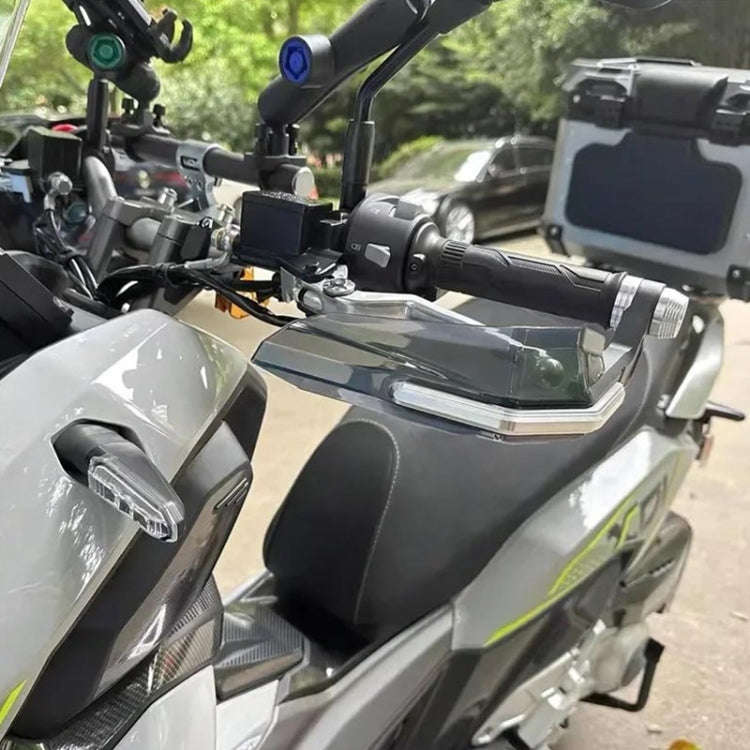 4 In 1 Motorcycle Modification Accessories Horn Windshield Windproof Protective Cover+Handlebar P...