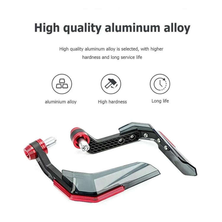 4 In 1 Motorcycle Modification Accessories Horn Windshield Windproof Protective Cover+Handlebar P...