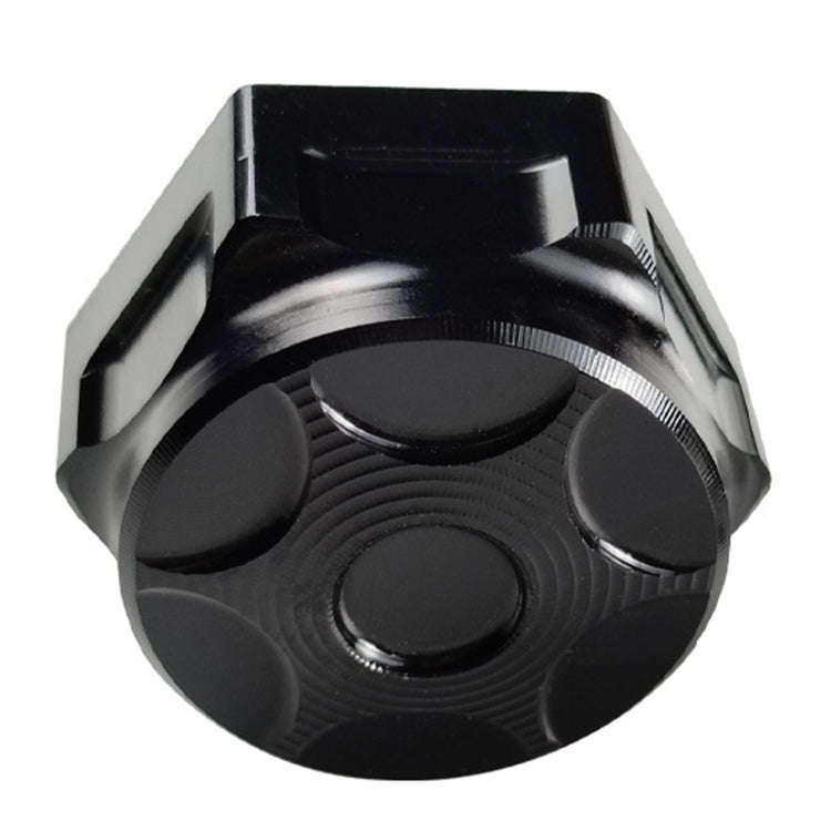 Motorcycle Light Bee Uplink Screws Uplink Modification Screws Decorative Cover(Black)
