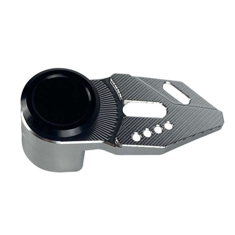 Motorcycle CNC Aluminum Alloy Helmet Hook(Silver)