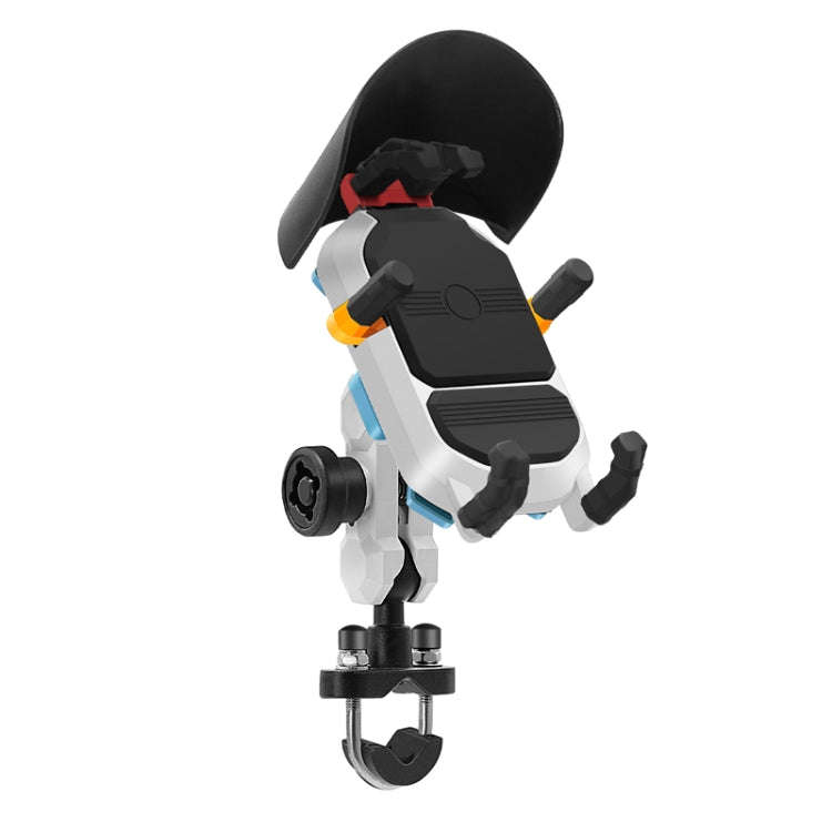 Colorful Motorcycle Shock-absorbing Navigation Mobile Phone Holder(Handlebar Model)