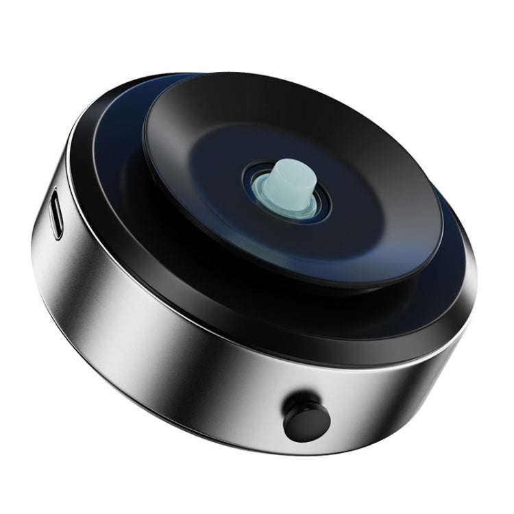 Car Suction Cup Dashboard Magnetic Support Bracket Cell Phone Navigation Mount(Silver)