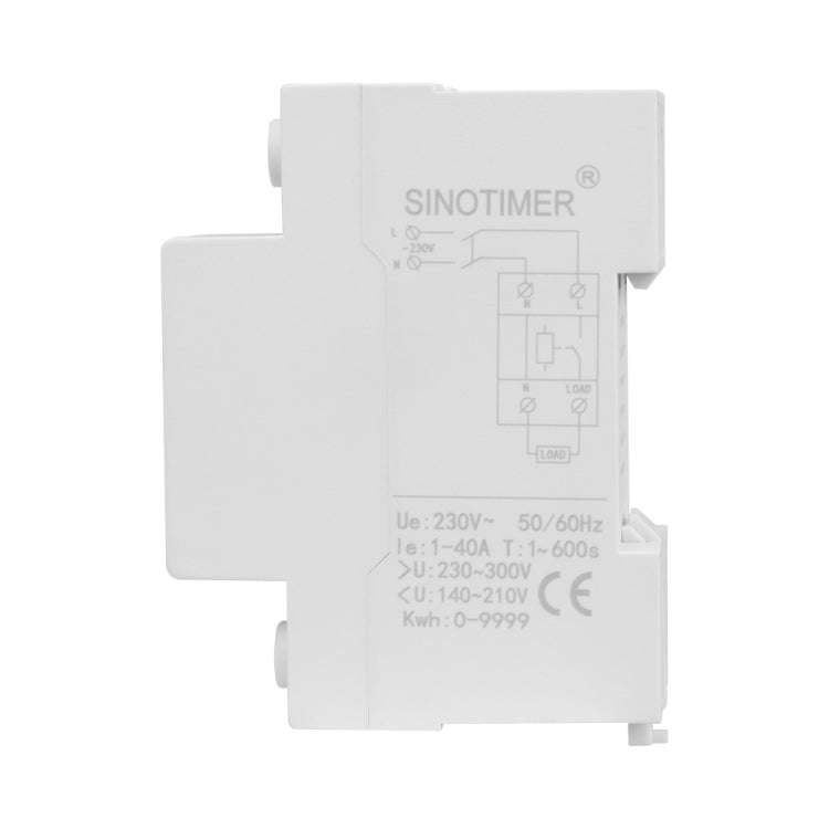 SINOTIMER SVP-719 63A_N Over Under Voltage Protector Electricity Usage Monitor Power Voltmeter