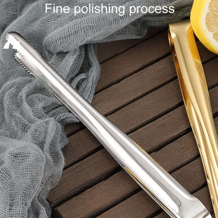 Household 304 Stainless Steel Barbecue Clip Kitchen Extended Food Holders, Model: 30cm Silver