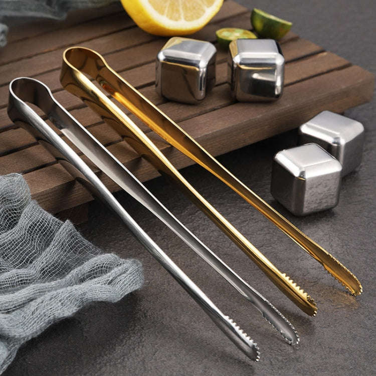 Household 304 Stainless Steel Barbecue Clip Kitchen Extended Food Holders, Model: 30cm Silver