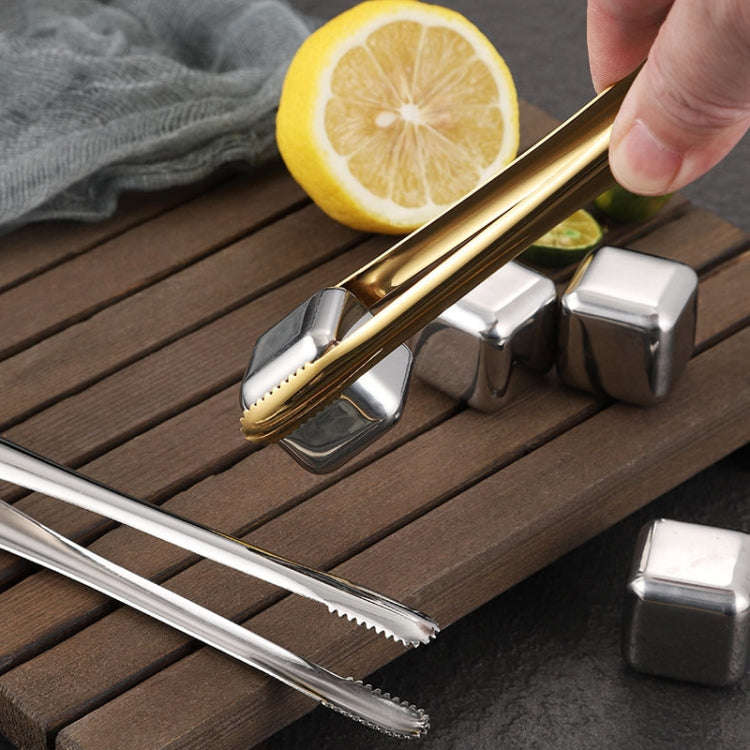 Household 304 Stainless Steel Barbecue Clip Kitchen Extended Food Holders, Model: 30cm Silver