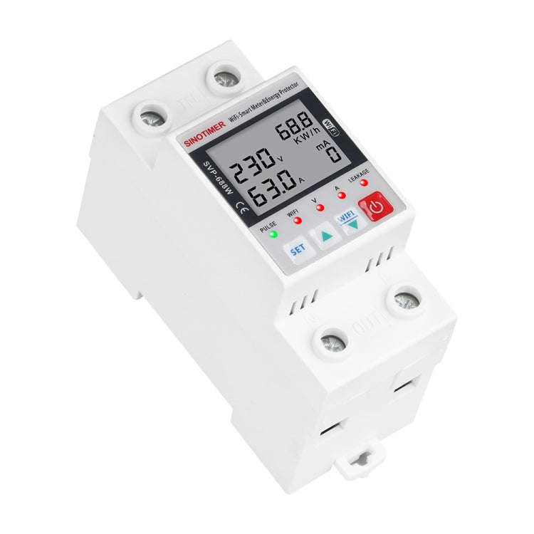 SINOTIMER SVP-688W  TUYA APP WiFi Smart Circuit Breaker Over Under Voltage Protector