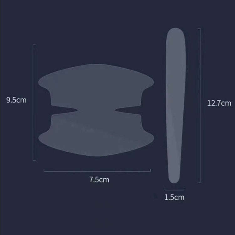 Car Door Handle Anti-scratch Protection Transparent Stickers Anti-collision Strips, Specification...