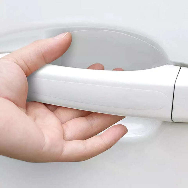 Car Door Handle Anti-scratch Protection Transparent Stickers Anti-collision Strips, Specification...