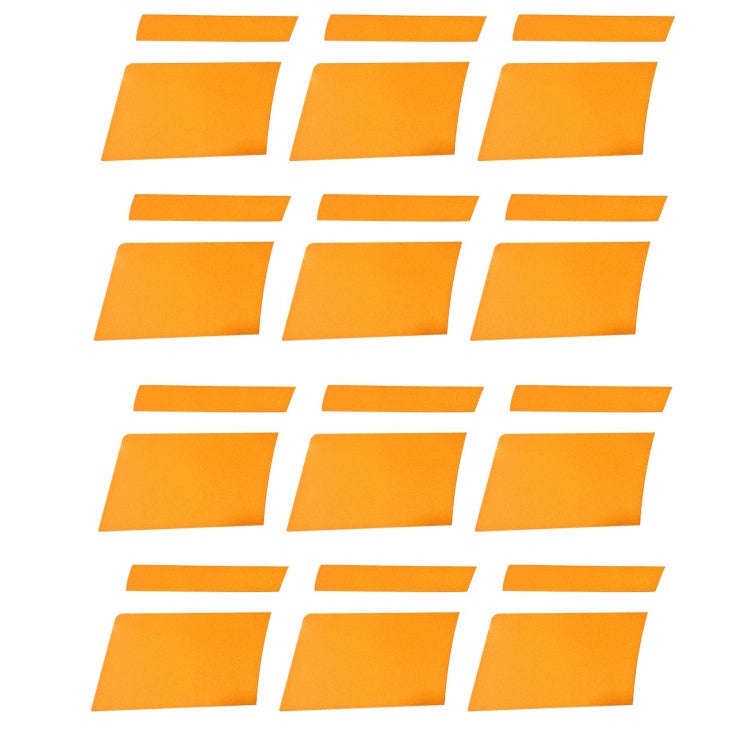 2pairs 18 inch~21 inch Car Reflective Wheel Modification Stickers, Color: 6pcs /Set Yellow