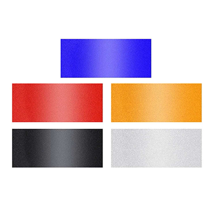 2pairs 18 inch~21 inch Car Reflective Wheel Modification Stickers, Color: 6pcs /Set Red