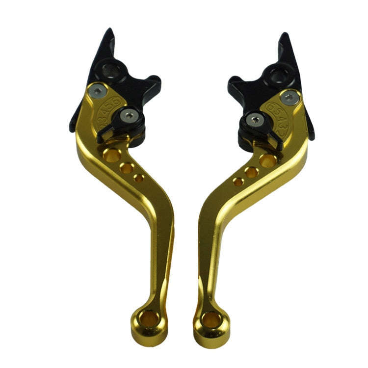 1pair Motorcycle CNC Six Speed Dual Disc Brake Handlebar Cowl Adjustable Electric Bike Brake Leve...